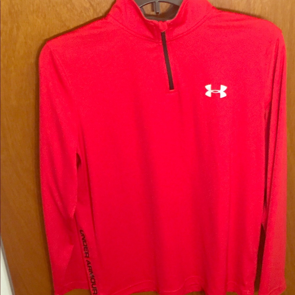 Under Armor 1/4 zipper Loose fit heat gear